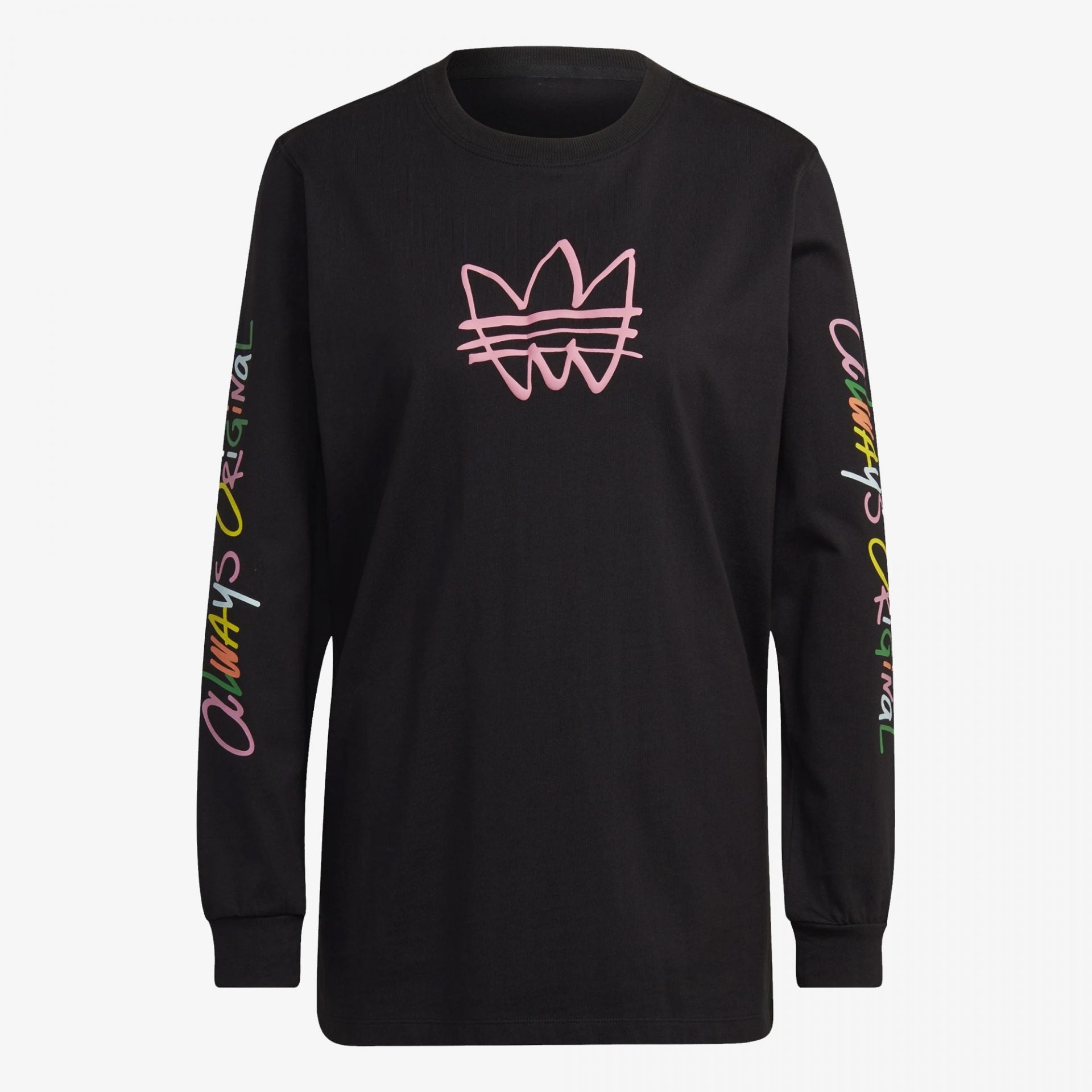 Adidas Originals | GRAPHIC LS TEE  { BLACK