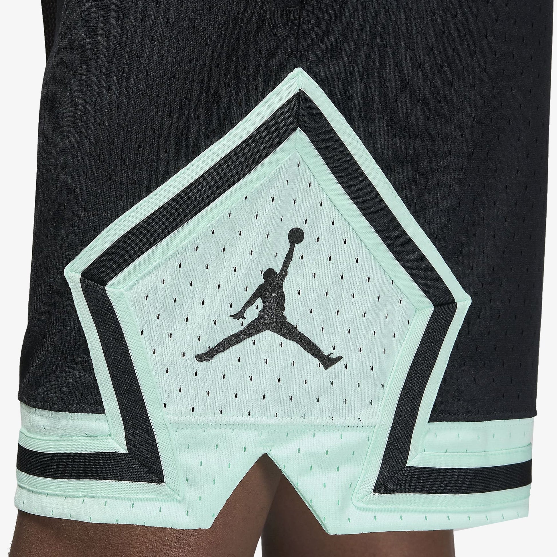 Jordan | DRI-FIT SPORT DIAMOND SHORTS  { BLACK/MINT FOAM/BLACK/BLACK
