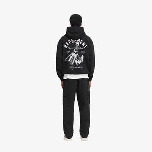 Represent | KEYS TO THE CLUB HOODIE { JET BLACK