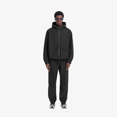 Represent | TECH CARGO JACKET { JET BLACK