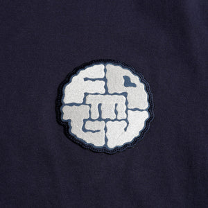 FDMTL | CIRCLE PATCH TEE { NAVY
