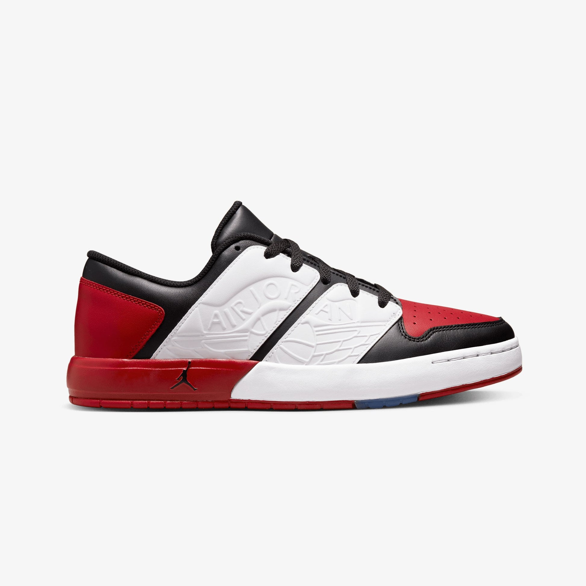 Jordan | NU RETRO 1 LOW  { VARSITY RED/BLACK-WHITE