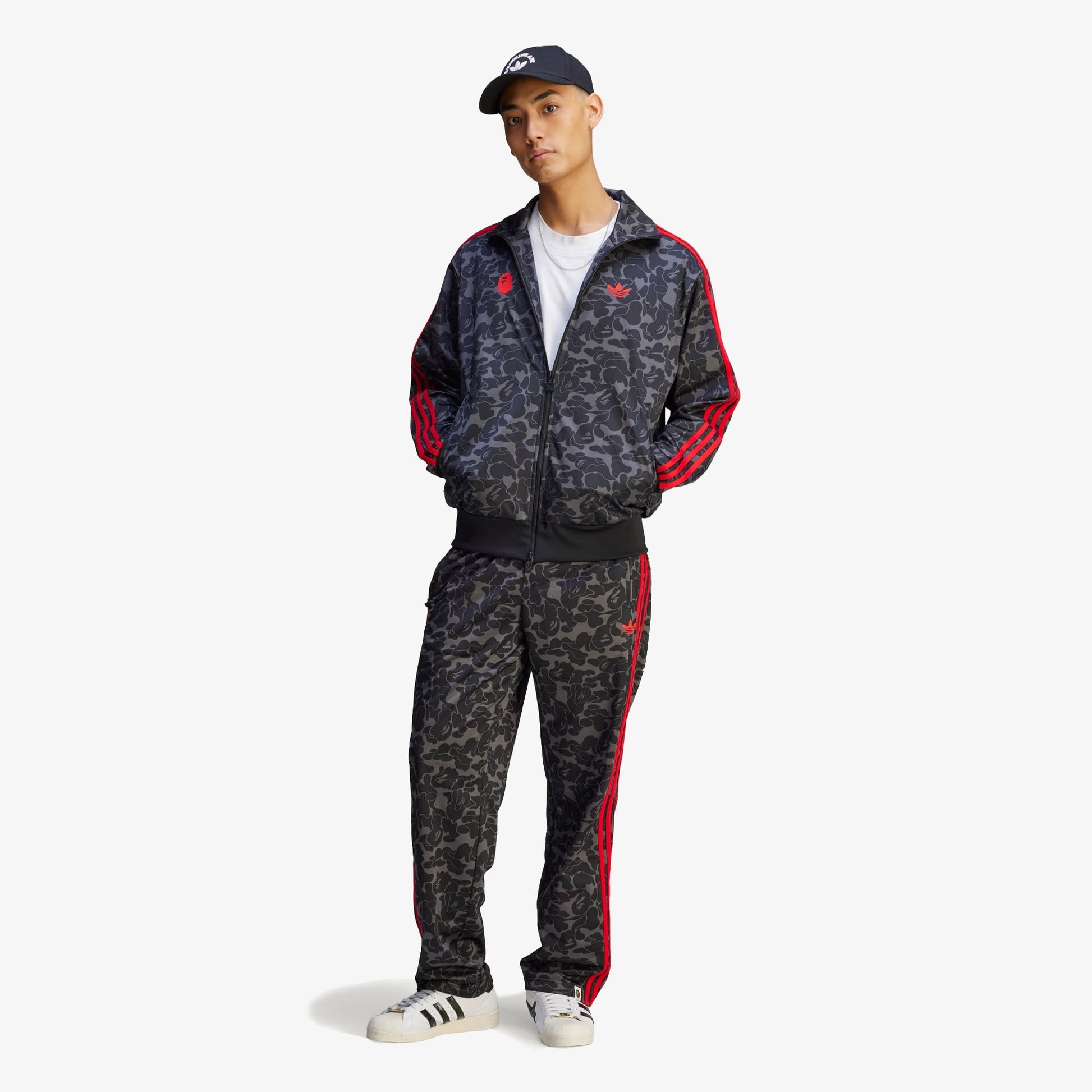 ADIDAS ORIGINALS | BAPE FIREBIRD TRACK TOP { BLACK