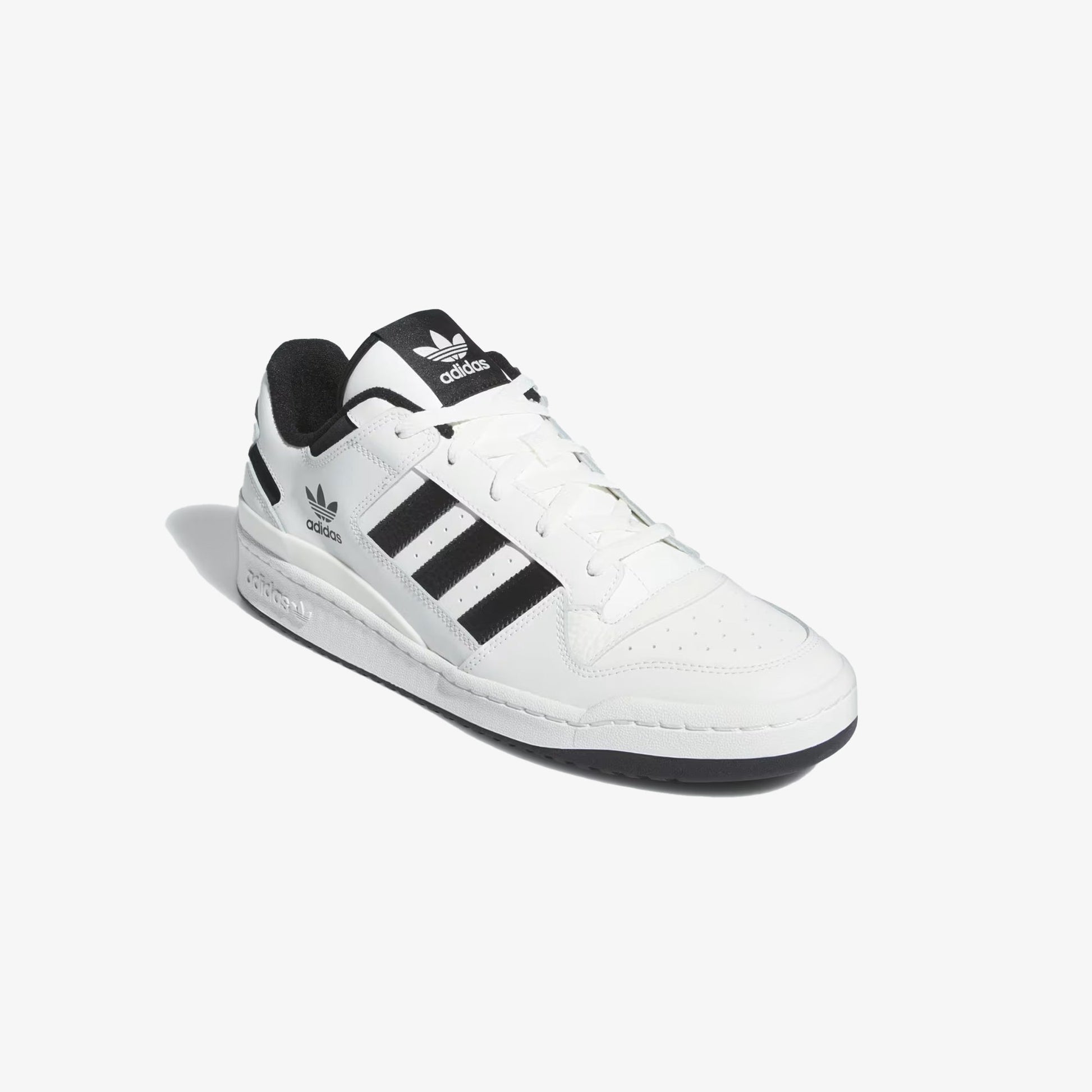 ADIDAS ORIGINALS | FORUM LOW CL { CORE WHITE/CORE BLACK