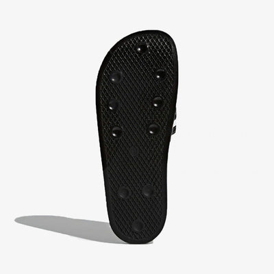 Adidas Originals | ADILETTE SLIDES  { CORE BLACK / WHITE