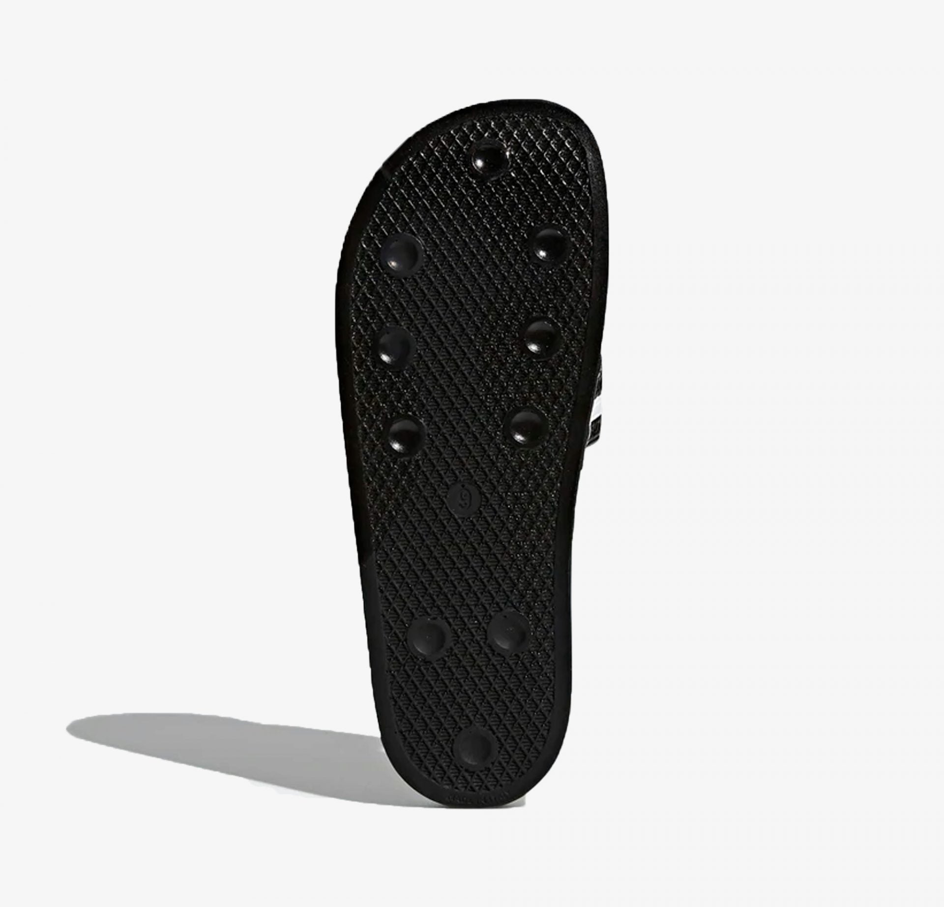 Adidas Originals | ADILETTE SLIDES  { CORE BLACK / WHITE