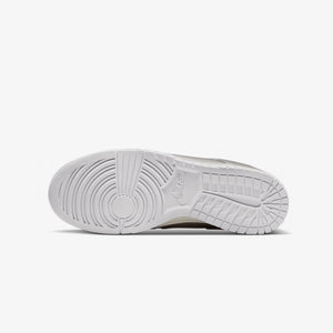 Nike | DUNK LOW  { METALLIC SILVER