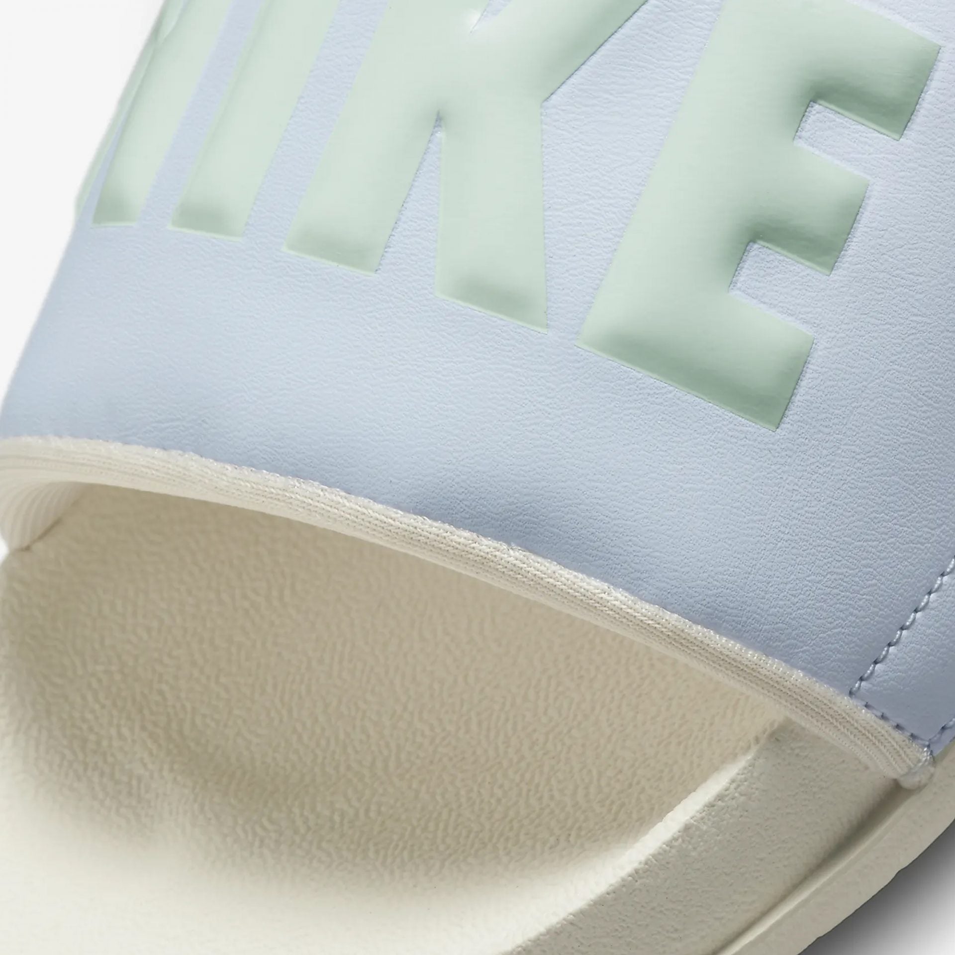 Nike | OFFCOURT SLIDES  { PHANTOM/BARELY GREEN