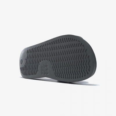 Reebok | CLASSIC SLIDES  { CORE BLACK / PURE GREY 7