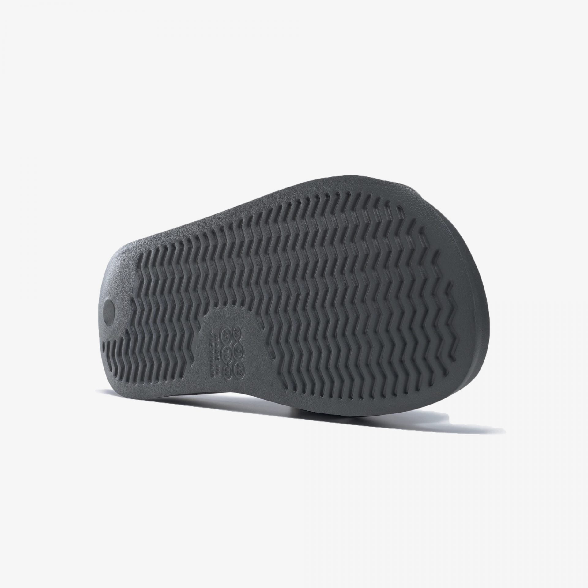 Reebok | CLASSIC SLIDES  { CORE BLACK / PURE GREY 7