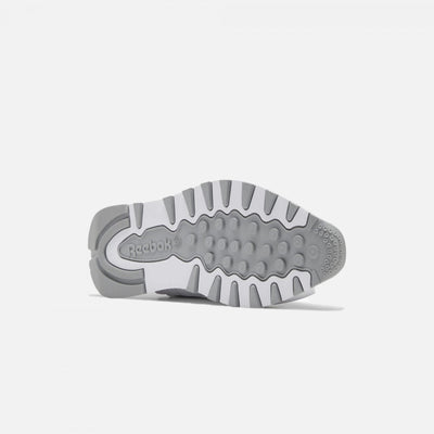 Reebok | CLASSIC LEATHER  { WHITE / PURE GREY