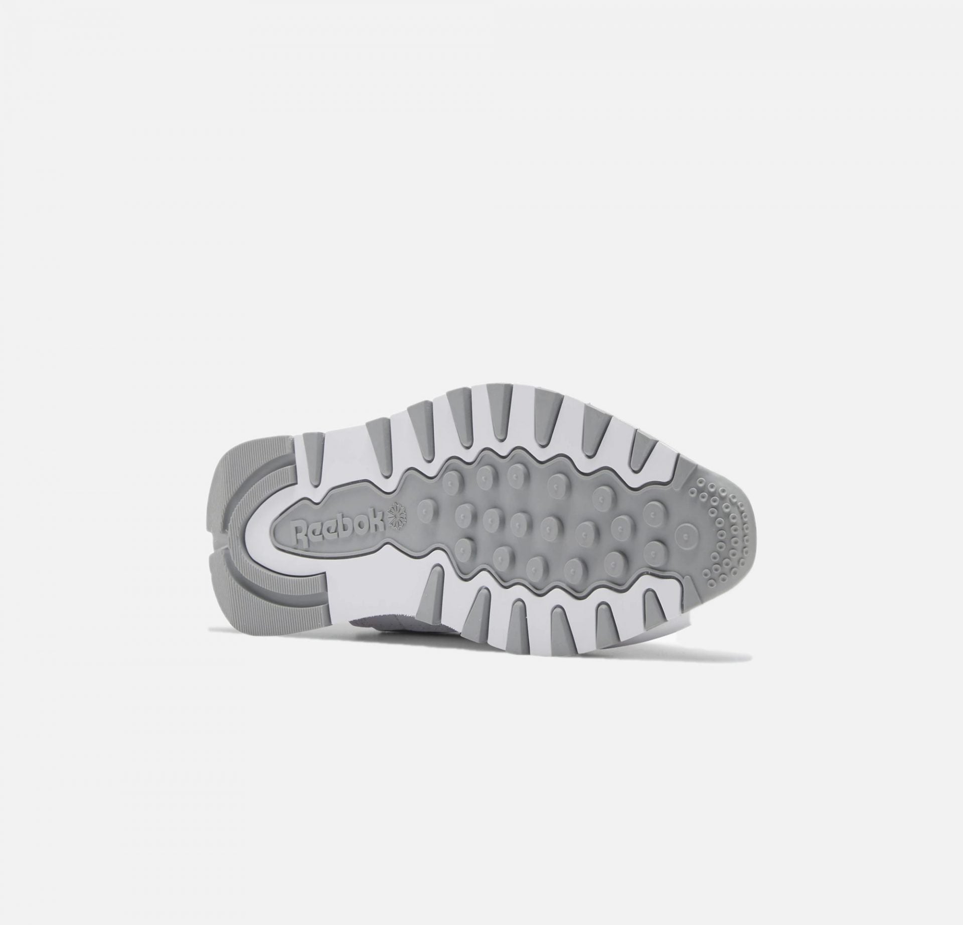 Reebok | CLASSIC LEATHER  { WHITE / PURE GREY
