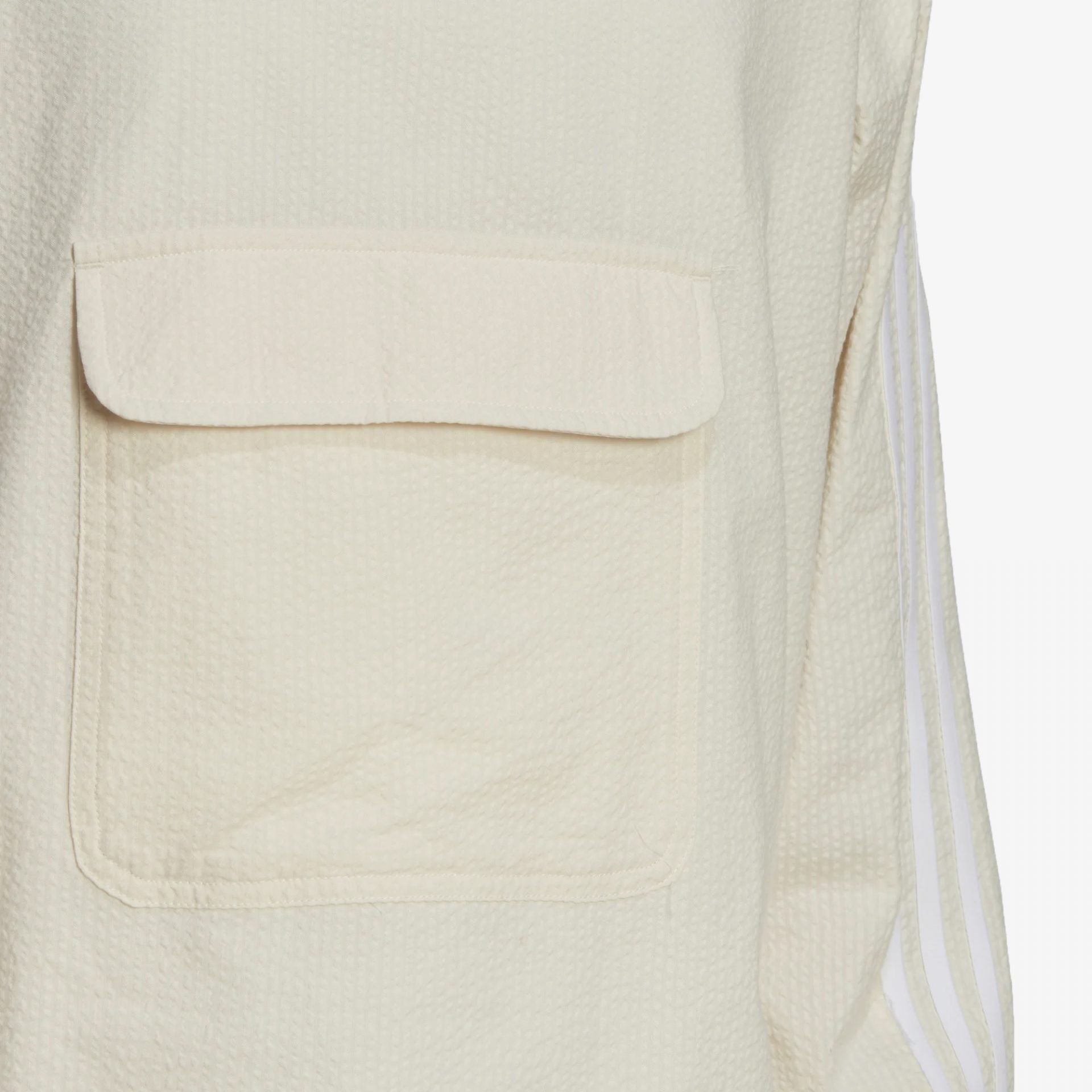 Adidas Originals | ADICOLOR CLASSICS POPLIN HALF-ZIP TRACK JACKET  { WONDER WHITE