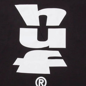 HUF | MEGABLAST TEE  { BLACK