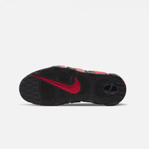 Nike | AIR MORE UPTEMPO '96 { BLACK / UNIVERSITY RED