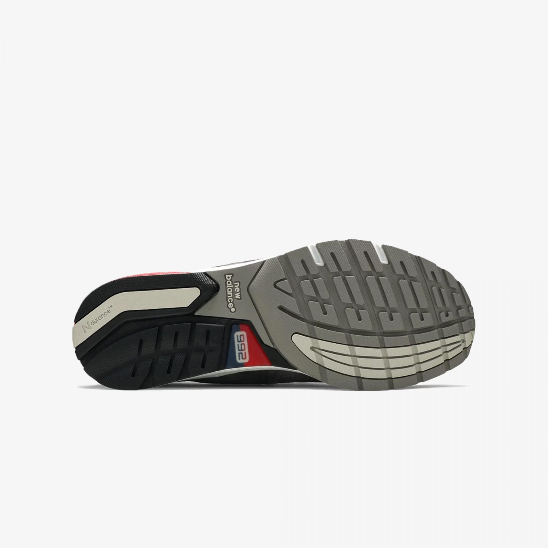 New Balance | 992  { GREY/BLUE-RED