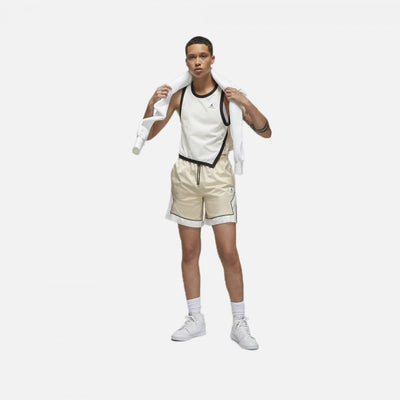 Jordan | JORDAN ESSENTIAL DIAMOND SHORT  { SAND DRIFT / SAIL