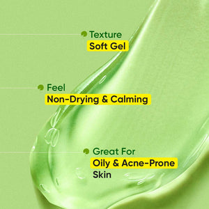 Cica + Salicylic Gel Face Wash for Oily Skin