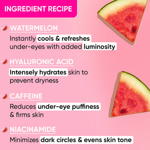 Watermelon Cooling Hydrogel Eye Patches