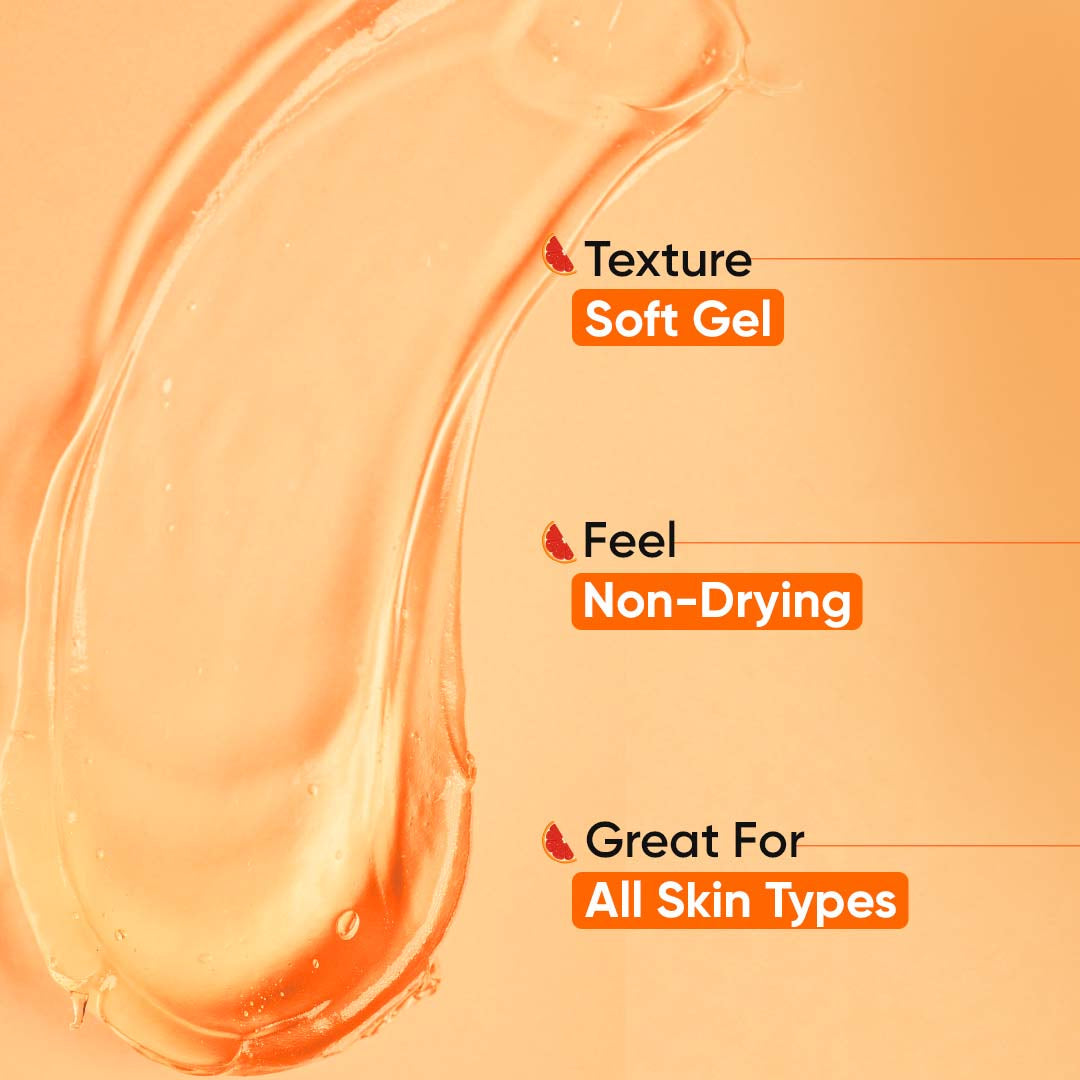 Vitamin C + E Gel Face Wash for Glowing Skin