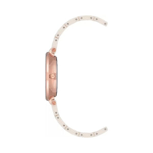 Anne Klein Ceramics Pink Dial Women 32mm