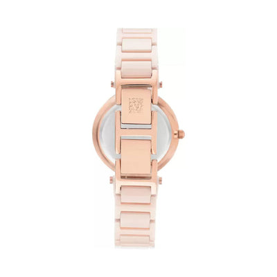 Anne Klein Ceramics Pink Dial Women 32mm