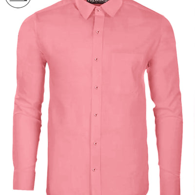 Light Pink I Formal Shirt I Regular Fit I 100% Cotton Shirt