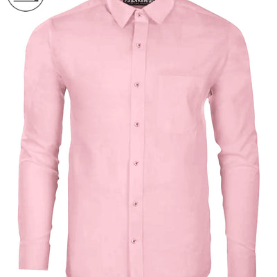 Baby Pink I Formal Shirt I Regular Fit I 100% Cotton Shirt
