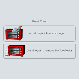 Wonderchef Renewed Oven Toaster Griller (OTG) Crimson Edge - 19 Litres  Auto-shut Off