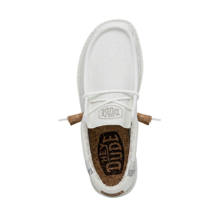 Wally Break Stitch - White