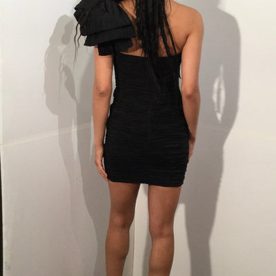 Chiffon Fitted Short One Shoulder Dress by Jovani 40112