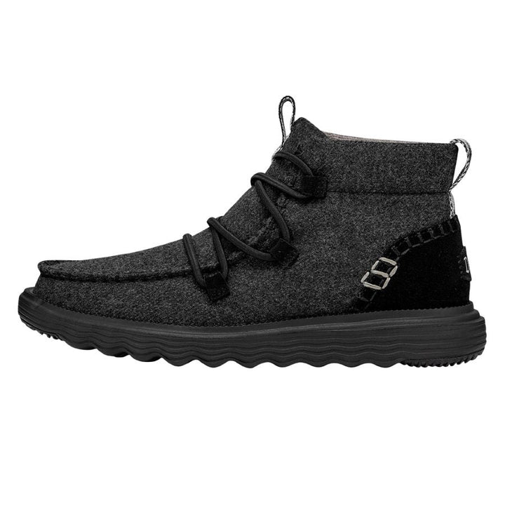 Reyes Boot Wool - Black/Black