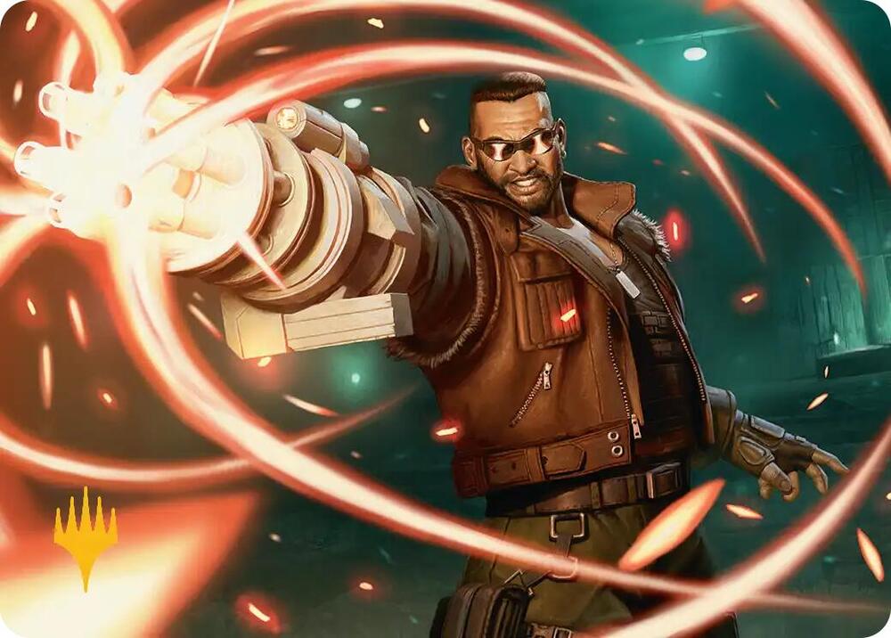 08/53 - Barret Wallace Art Card [FINAL FANTASY: Art Series] [Gold-Stamped]