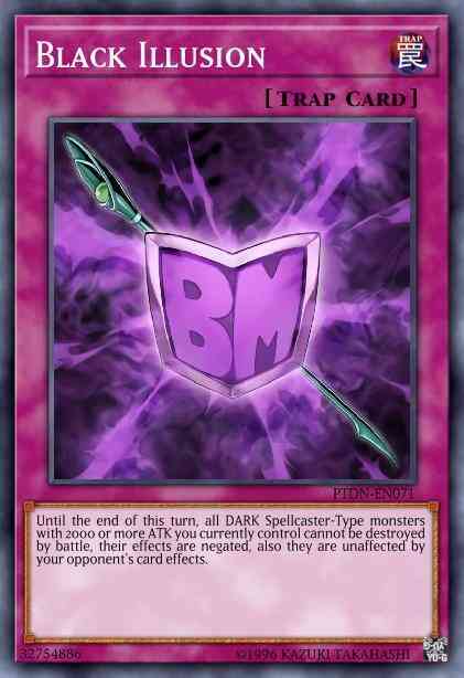 Black Illusion - YGLD-ENC00 - Secret Rare - Limited