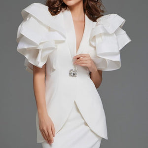 Jovani 40292 Short Two Piece Suit Cocktail Dress