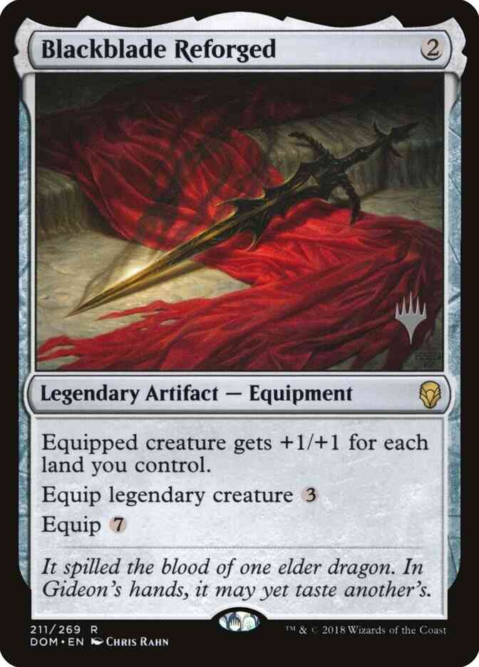 Blackblade Reforged [211p] [Promo Pack] [Dominaria Promos] [Foil]