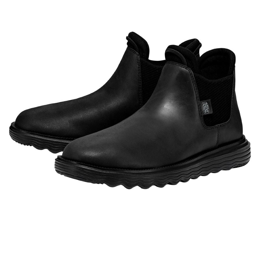 Branson Boot Craft Leather - Black/Black