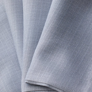 Light Grey Self-Design Slim Fit Trousers