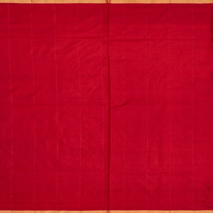 Yellow Handloom Ikat Silk Saree With Floral Motifs