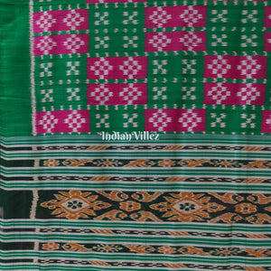 Green Purple Designer Pasapali Contemporary Silk Saree
