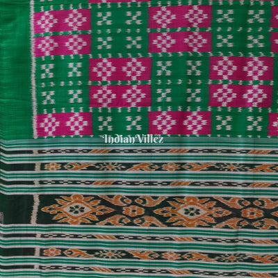Green Purple Designer Pasapali Contemporary Silk Saree