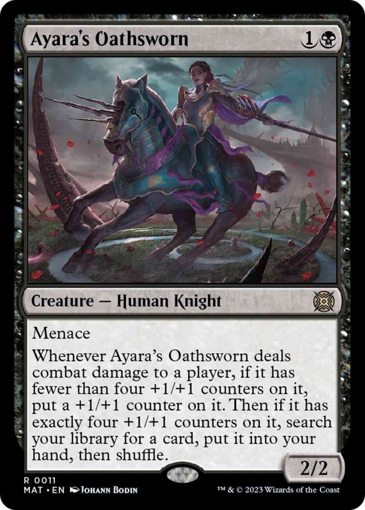 Ayara's Oathsworn [11] [March of the Machine: The Aftermath] [Non-Foil]