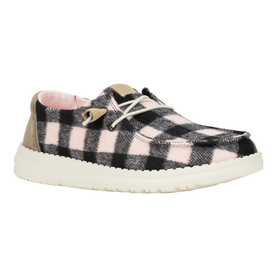 Wendy Buffalo Plaid - Pale Pink/Black