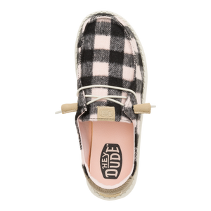 Wendy Buffalo Plaid - Pale Pink/Black
