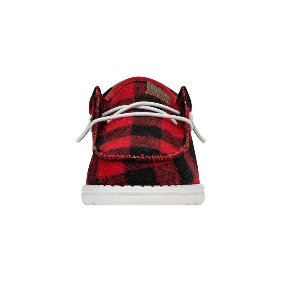 Wally Youth Buffalo Plaid - Red and Black Plaid