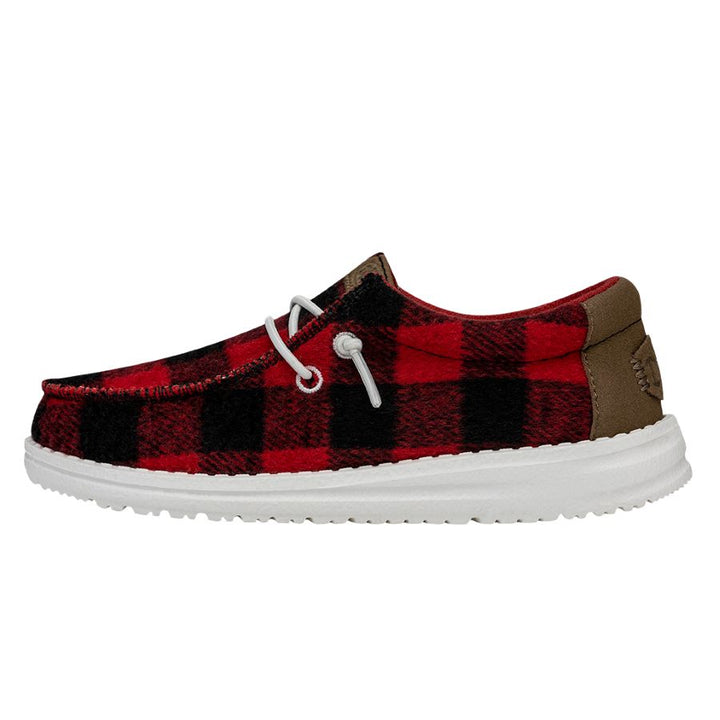 Wally Youth Buffalo Plaid - Red and Black Plaid