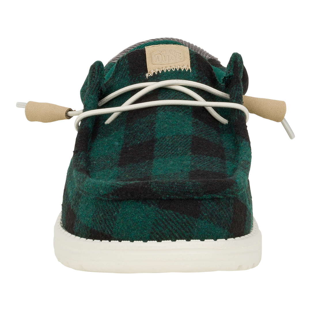 Wally Buffalo Plaid - Hunter Green