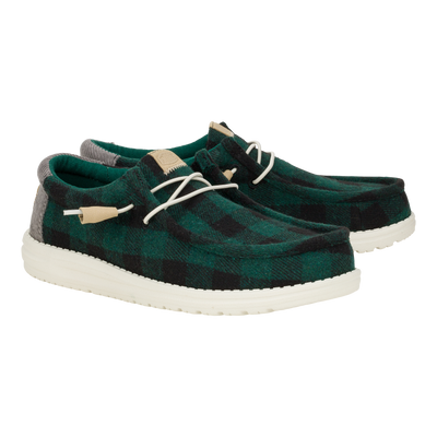 Wally Buffalo Plaid - Hunter Green