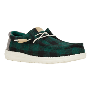 Wally Buffalo Plaid - Hunter Green