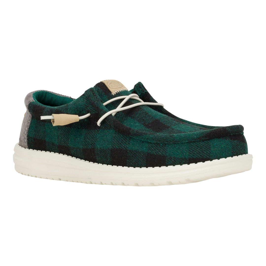 Wally Buffalo Plaid - Hunter Green